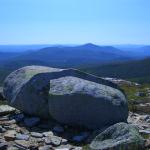 View from the top of nearby hiking trail, Baldface Mountain